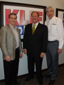 Host Steve Klein with guests 